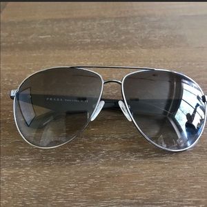 Authentic Prada Aviator sunglasses